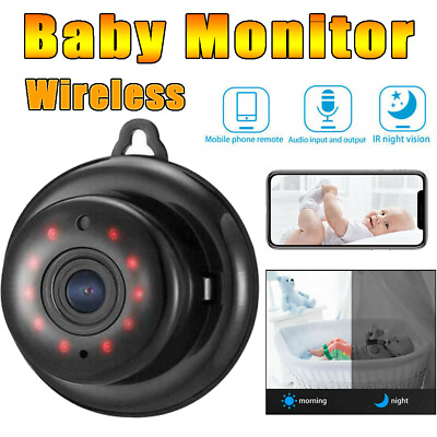 #ad WiFi IP Security Camera Wireless Indoor Smart Mini Webcam Home Baby Pet Monitor $15.90