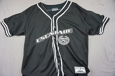 #ad Escalade Cadillac Baseball Jersey XL Shirt Steve amp; Barry#x27;s $18.80