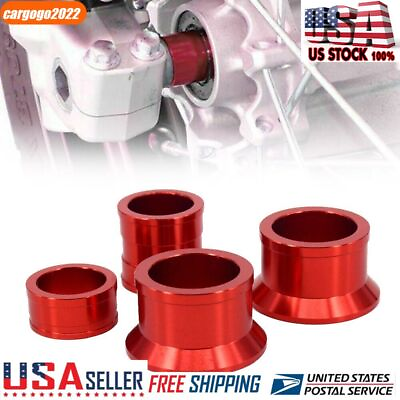 #ad Fits 2004 2020 For CR125 CR250 CRF250R CRF450X CRF450R Wheel Spacer Set $21.99
