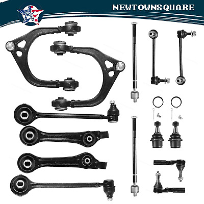 #ad 14Pcs Control Arms Black Assembly Fit for 2011 2014 Chrysler 300 Dodge Charger $128.70