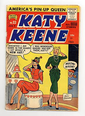 #ad Katy Keene #23 GD 2.0 1955 $18.50