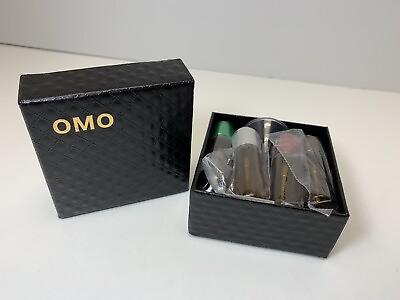 #ad Portable Pill Box Small Pill Storage Box 4 Pack Granular OMO Green Red Silver $7.00