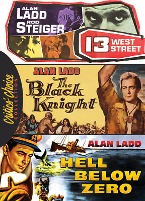#ad Alan Ladd Action Triple Feature New DVD 2 Pack $12.50