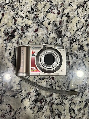 #ad Canon PowerShot Vintage CCD Digicam A20 2.0MP Digital Camera CLEAN TESTED ✅✅ $39.99