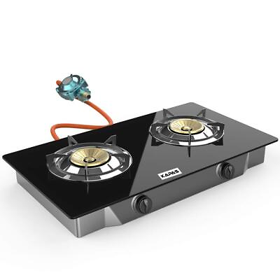 #ad Outdoor amp; Indoor Portable Propane Stove Single amp; Double Burners with Gas Pre... $132.84