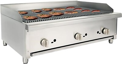 #ad 36quot; Commercial Gas Radiant Charbroiler 3 Burners Grill Propane Restaurant NEW $845.11