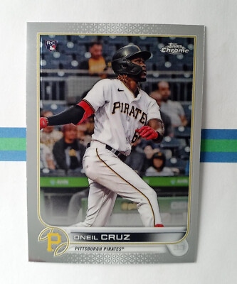 #ad 2022 Topps Chrome Oneil Cruz Base Rookie RC #128 Pittsburgh Pirates $1.50