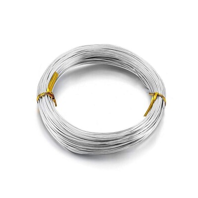 #ad Aluminium Art amp; Craft Color Wire for Jewellery Making 18 Gauge 10 Mtrs 1 mm $18.99