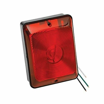 #ad Bargman 31 86 101 Tail Light Red Single with Stop Tail Turn Black Base $36.95