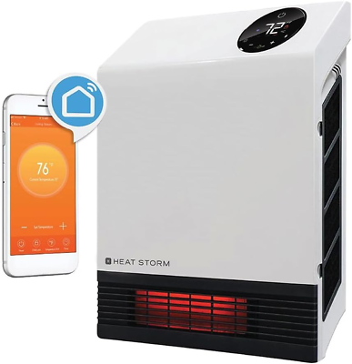 #ad HS 1000 WX WIFI Wifi Infrared Wall Heater 1000 Watt $129.99