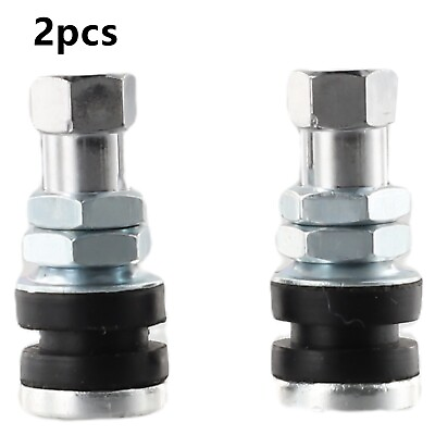#ad 2 * Tire Tyre Valve Short Stems Replacement Parts For ATVs Lawn Mowers Go karts C $8.33