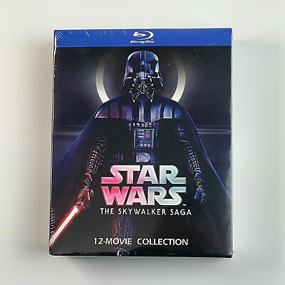 #ad Star Wars: The Skywalker Saga Complete 12 Movies Blu ray Collection New $39.50