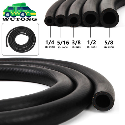 #ad Fuel Line Hose Gas Lines Rubber NBR Push on Hose 1 4quot; 5 16quot; 3 8quot; 1 2quot; 5 8quot; $37.99