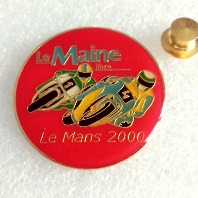 #ad Pin#x27;s pins Lapel pin 24H MOTO 24 HEURES DU MANS 2000 LE MAINE LIBRE EUR 5.90