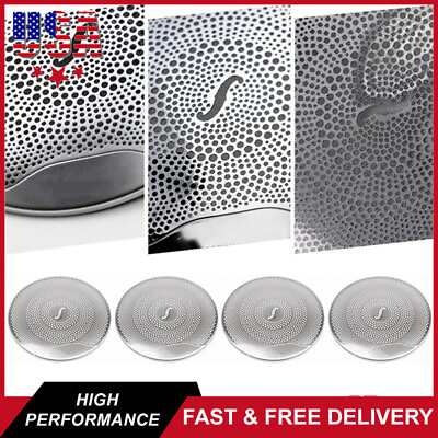 #ad 4x For Mercedes Benz GLC Class W205 Car Door Audio Speaker Decorative Cover Trim $12.89