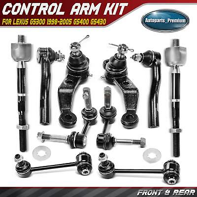 #ad 10Pcs Front amp; Rear Control Arm amp; Ball Joint Sway Bar Link for Lexus GS300 GS400 $77.99