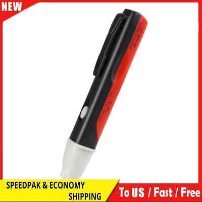 #ad LED Light Electric Sensor Tester Pen Alarm Power Outlet Voltage Meter Detector $5.57