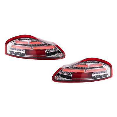 #ad Porsche Boxster 986 LED Tail Lights Clear Red Sequential Turn Signals 97 04 $599.00