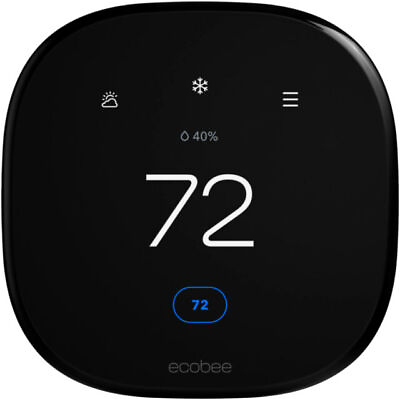 #ad Ecobee Smart Thermostat Enhanced Programmable Wifi shrink Wrap On Thermostat $107.99