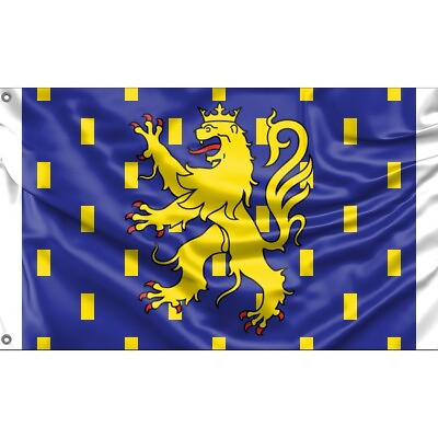 #ad Franche Comté Flag France Unique Design 3x5Ft 90x150cm $29.95