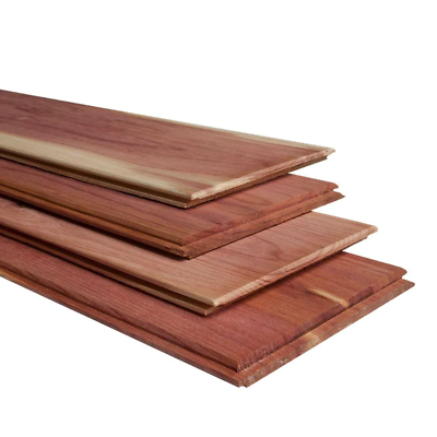 #ad 1 4 in x 3 3 4 in x 48 in 100% Aromatic Eastern Red Cedar Planking Durable $41.24