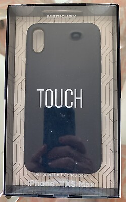 #ad Merkury Flex Soft Touch Black Silicone Iphone X XS Case NIB New $6.75