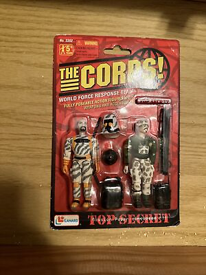 Vintage 1996 The Corps World Force Response Team No. 3302 Lanard Toys NEW Read $310.00