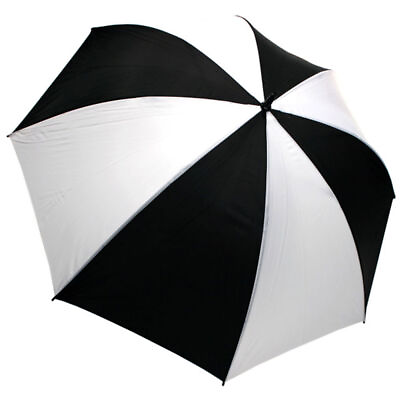#ad ProActive Sports Ultra Lite Umbrella 62quot; Black White $24.99