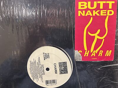 #ad CHARM BUTT NAKED 12quot; 1991 TURN STYLE RECORDS 96251 HOUSE SHRINK HYPE AD $14.99