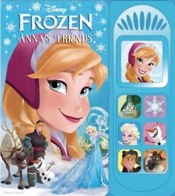 #ad Disney Frozen Little Sound Book Disney Frozen: Play a Sound GOOD $3.80