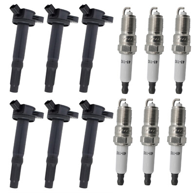 #ad 6PCS Ignition Coils Iridium Spark Plugs For 06 12 Ford Fusion 09 12 Escape 3.0 $78.11