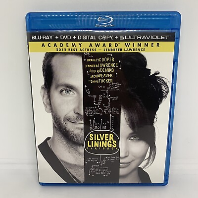 #ad Silver Linings Playbook Blu Ray DVD Combo Set 2012 $3.99