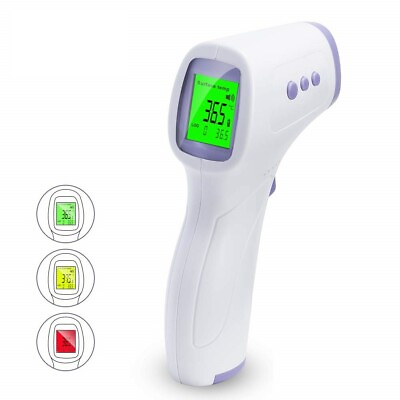 #ad Medical Grade NON CONTACT Infrared Forehead Thermometer LCD Laser IR USA SHIP $14.99