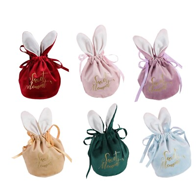 Candy Storage Bag Ear Packaging Easter Gift Packing Bags $4.33