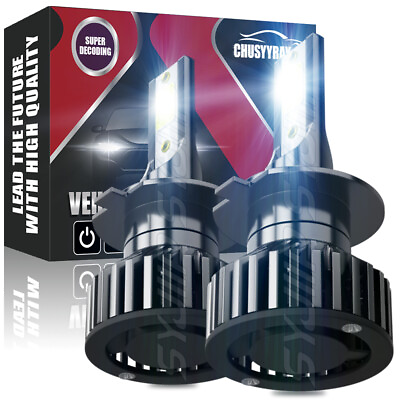 #ad 2Pcs H7 Headlight LED Bulbs Kit High Low Beam Lamp 6000K White 12000LM Fog Light $35.98
