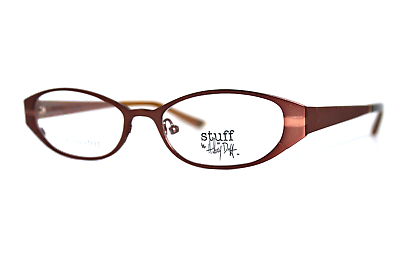 #ad NEW STUFF BY HILARY DUFF 121078 059 BROWN AUTHENTIC EYEGLASSES FRAME 49 16 140MM $14.99