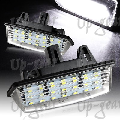 #ad For Nissan Maxima Rogue Quest Sentra White 21 SMD LED License Plate Lights Lamps $13.60