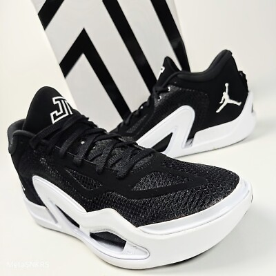 #ad Air Jordan Tatum 1 Men#x27;s US 13 White Black Team Bank Nike Basketball Zoom Panda $96.30