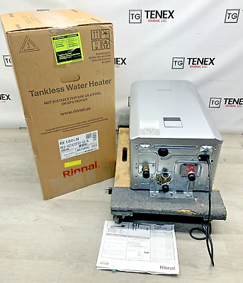#ad Rinnai RE180iN Tankless Water Heater Natural Gas Indoor 180k BTU T 2 #5518 $639.99