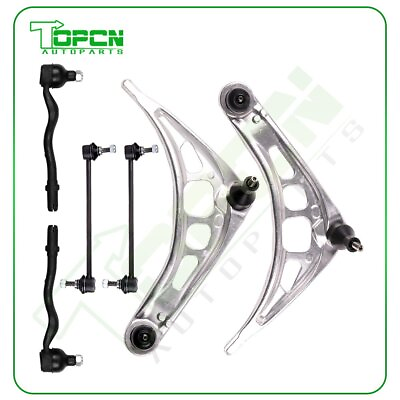 #ad Suspension Kit for E46 3 Series Lower Control Arms Tie Rod Ends Sway Bar K90515 $157.94