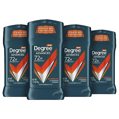 #ad Degree Men Antiperspirant Deodorant Adventure 4 Count For Freshness and Odor for $18.99