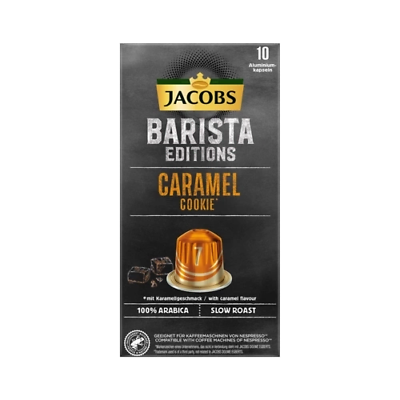 #ad Jacobs BARISTA Editions: CARAMEL COOKIE coffee for NESPRESSO pods SHIPS FREE $12.99