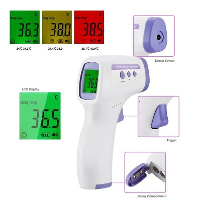 #ad Digital Infrared Contactless Thermometer Fever Baby Children LCD $9.99
