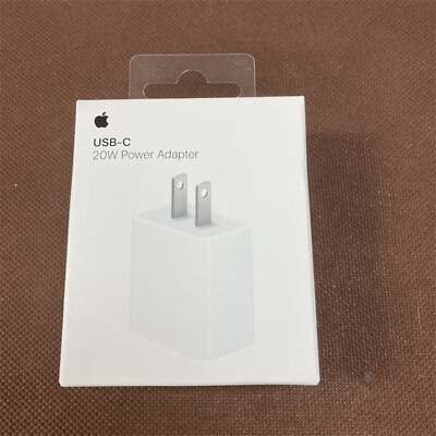 #ad #ad OEM Genuine Apple 20W USB C Wall Charger Power ADAPTER $10.29