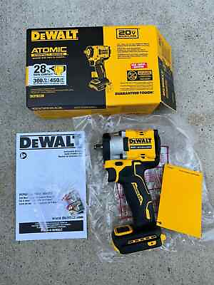 #ad DCF923B ATOMIC 20V MAX* 3 8 in. Cordless Impact Wrench Tool Only $69.00