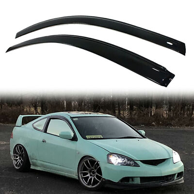 #ad For 2002 2006 Acura RSX Coupe JDM Style Window Visors Sun Rain Guards Deflector $29.99