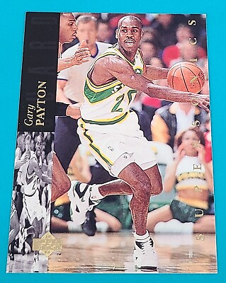 #ad 1993 94 UD Special Edition #131 Gary Payton Seattle BASKETBALL Card H7 $2.49