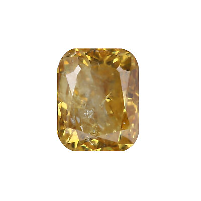 #ad 0.275 Ct. Natural Radiant Cut Diamond Yellow Color amp; SI Clarity Diamond $88.19