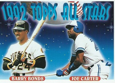 #ad 1992 Topps All Stars Collection American and National Leagues 3 card set $5.00