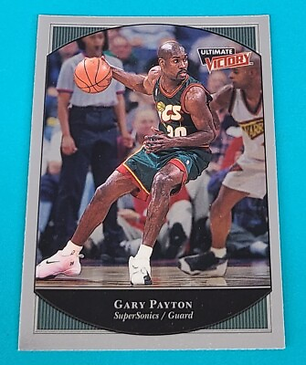 #ad 1999 00 UD Ultimate Victory #76 Gary Payton Seattle BASKETBALL Card K6 $2.49